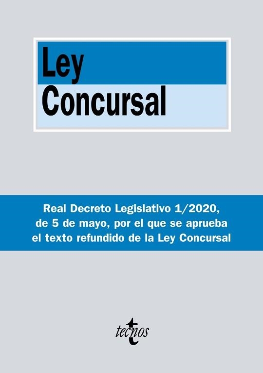 LEY CONCURSAL(EDICIÓN 2020) | 9788430981090 | Libreria Geli - Librería Online de Girona - Comprar libros en catalán y castellano