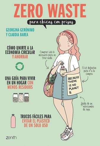 ZERO WASTE PARA CHICAS CON PRISAS | 9788408228035 | GERÓNIMO,GEORGINA/BAREA,CLAUDIA | Libreria Geli - Librería Online de Girona - Comprar libros en catalán y castellano