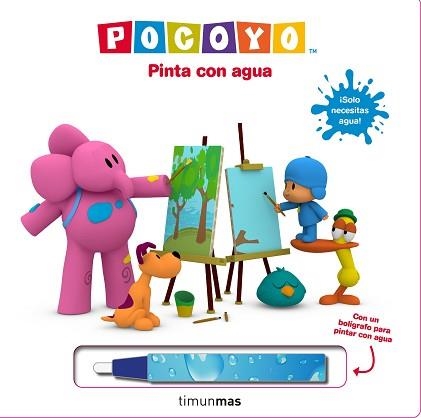 POCOYÓ.PINTA CON AGUA | 9788408236665 | ZINKIA | Llibreria Geli - Llibreria Online de Girona - Comprar llibres en català i castellà