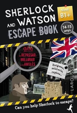 SHERLOCK & WATSON.ESCAPE BOOK PER REPASSAR ANGLÈS. 14-15 ANYS | 9788418473371 | SAINT-MARTIN,GILLES | Libreria Geli - Librería Online de Girona - Comprar libros en catalán y castellano