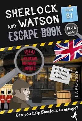 SHERLOCK & WATSON.ESCAPE BOOK PARA REPASAR INGLÉS. 13-14 AÑOS | 9788418473340 | SAINT-MARTIN,GILLES | Libreria Geli - Librería Online de Girona - Comprar libros en catalán y castellano