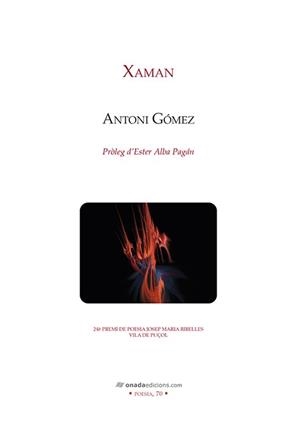 XAMAN | 9788418634123 | GÓMEZ,ANTONI | Libreria Geli - Librería Online de Girona - Comprar libros en catalán y castellano