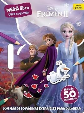 FROZEN 2.MEGALIBRO PARA COLOREAR CON PEGATINAS | 9788418335075 | DISNEY | Llibreria Geli - Llibreria Online de Girona - Comprar llibres en català i castellà