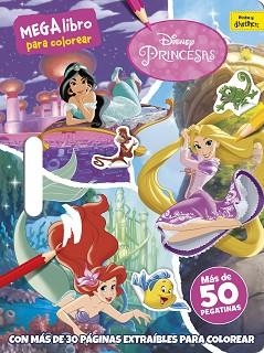 PRINCESAS.MEGALIBRO PARA COLOREAR 2 CON PEGATINAS | 9788418335068 | DISNEY | Libreria Geli - Librería Online de Girona - Comprar libros en catalán y castellano