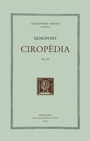 CIROPÈDIA-4(LLIBRES VII-VIII) | 9788498593693 | XENOFONT | Libreria Geli - Librería Online de Girona - Comprar libros en catalán y castellano
