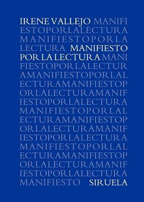 MANIFIESTO POR LA LECTURA | 9788418708954 | VALLEJO,IRENE | Libreria Geli - Librería Online de Girona - Comprar libros en catalán y castellano
