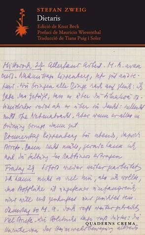 DIETARIS | 9788477276265 | ZWEIG,STEFAN | Llibreria Geli - Llibreria Online de Girona - Comprar llibres en català i castellà