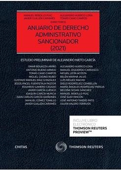 ANUARIO DE DERECHO ADMINISTRATIVO SANCIONADOR(EDICIÓN 2021) | 9788413461274 | CANO CAMPOS,TOMÁS/GUILLÉN CARAMÉS,JAVIER | Libreria Geli - Librería Online de Girona - Comprar libros en catalán y castellano