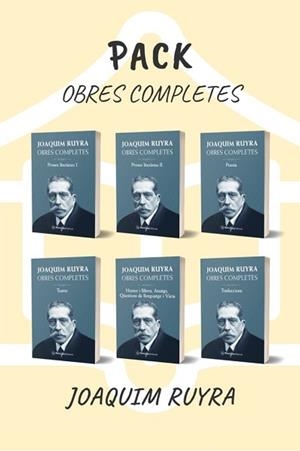 JOAQUIM RUYRA.OBRES COMPLETES(PACK 6 VOLUMS) | 9788418013966 | RUYRA,JOAQUIM | Libreria Geli - Librería Online de Girona - Comprar libros en catalán y castellano