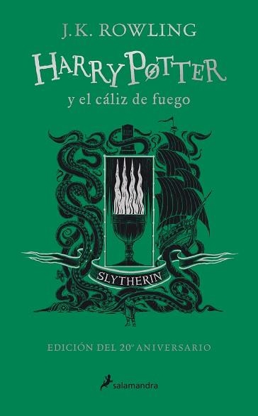 HARRY POTTER Y EL CÁLIZ DE FUEGO (EDICIÓN SLYTHERIN DEL 20º ANIVERSARIO) | 9788418174377 | ROWLING,J.K. | Llibreria Geli - Llibreria Online de Girona - Comprar llibres en català i castellà