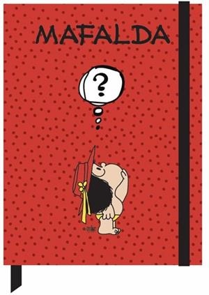 LIBRETA CARTONÉ MAFALDA 'INTERROGANTE' | 8432715132400 | Llibreria Geli - Llibreria Online de Girona - Comprar llibres en català i castellà