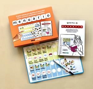 MENUARIO.EL UNICO METODO PARA PLANIFICAR DE FORMA FACIL MENUS SEMANALES EQUILIBRADOS Y SALUDABLES | 9788418246258 | Llibreria Geli - Llibreria Online de Girona - Comprar llibres en català i castellà