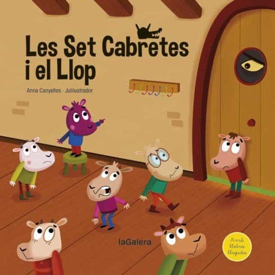 LES SET CABRETES I EL LLOP | 9788424669744 | CANYELLES,ANNA | Libreria Geli - Librería Online de Girona - Comprar libros en catalán y castellano