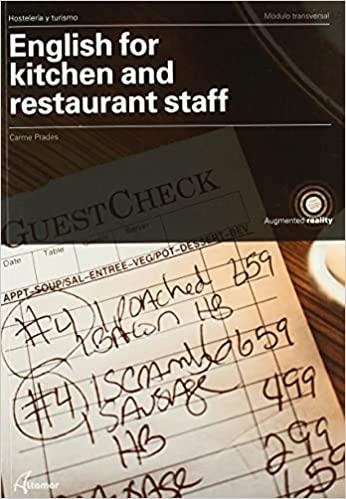 ENGLISH FOR KITCHEN AND RESTAURANT STAFF | 9788417872922 | PRADES,C | Libreria Geli - Librería Online de Girona - Comprar libros en catalán y castellano
