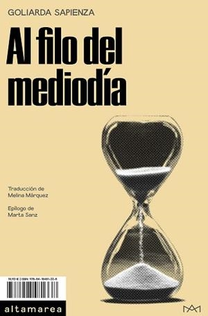 AL FILO DEL MEDIODÍA | 9788418481338 | SAPIENZA,GOLIARDA | Libreria Geli - Librería Online de Girona - Comprar libros en catalán y castellano