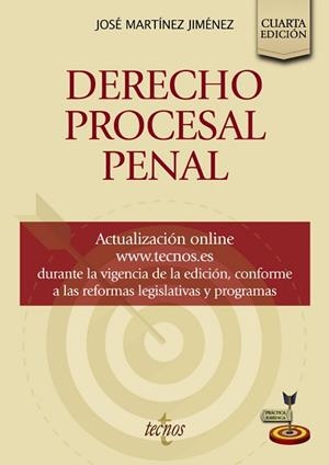 DERECHO PROCESAL PENAL | 9788430982967 | MARTÍNEZ JIMÉNEZ,JOSÉ | Libreria Geli - Librería Online de Girona - Comprar libros en catalán y castellano