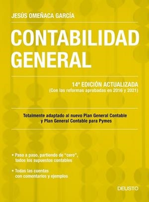 CONTABILIDAD GENERAL(14ª EDICIÓN 2021) | 9788423432950 | OMEÑACA GARCÍA,JESÚS | Libreria Geli - Librería Online de Girona - Comprar libros en catalán y castellano