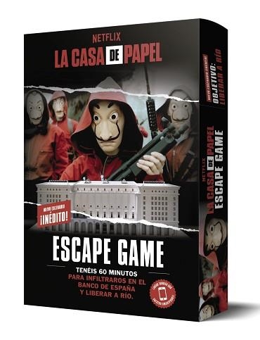 LA CASA DE PAPEL.ESCAPE GAME.OBJETIVO:LIBERAR A RÍO | 9788418100925 | TRENTI,NICOLAS | Libreria Geli - Librería Online de Girona - Comprar libros en catalán y castellano