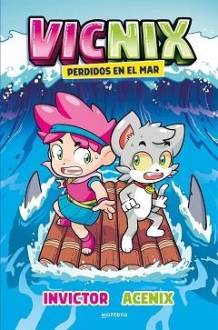 INVICTOR Y ACENIX-1.VICNIX PERDIDOS EN EL MAR  | 9788418798122 | INVICTOR/ACENIX | Llibreria Geli - Llibreria Online de Girona - Comprar llibres en català i castellà