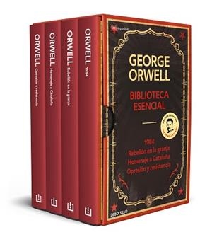 BIBLIOTECA ESENCIAL GEORGE ORWELL(1984/REBELIÓN EN LA GRANJA/HOMENAJE A CATALUÑA) | 9788466357777 | ORWELL,GEORGE | Llibreria Geli - Llibreria Online de Girona - Comprar llibres en català i castellà