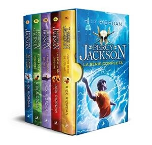 PERCY JACKSON I ELS DÉUS DE L'OLIMP(LA SÈRIE COMPLETA) | 9788418173738 | RIORDAN,RICK | Libreria Geli - Librería Online de Girona - Comprar libros en catalán y castellano