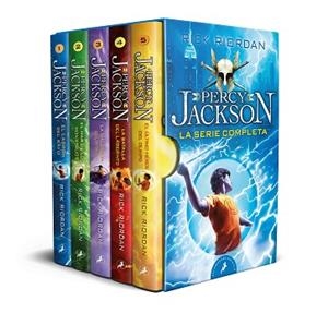 PERCY JACKSON Y LOS DIOSES DEL OLIMPO(LA SERIE COMPLETA) | 9788418173721 | RIORDAN,RICK | Libreria Geli - Librería Online de Girona - Comprar libros en catalán y castellano