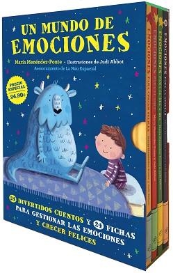 UN MUNDO DE EMOCIONES(PACK) | 9788418538575 | MENÉNDEZ-PONTE, MARÍA | Libreria Geli - Librería Online de Girona - Comprar libros en catalán y castellano