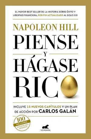 PIENSE Y HÁGASE RICO | 9788418620133 | HILL,NAPOLEON/GALÁN,CARLOS | Libreria Geli - Librería Online de Girona - Comprar libros en catalán y castellano