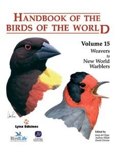 HANDBOOK OF THE BIRDS OF THE WORLD. VOL.15 | 9788496553682 | Libreria Geli - Librería Online de Girona - Comprar libros en catalán y castellano