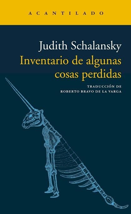 INVENTARIO DE ALGUNAS COSAS PERDIDAS | 9788418370588 | SCHALANSKY,JUDITH | Libreria Geli - Librería Online de Girona - Comprar libros en catalán y castellano