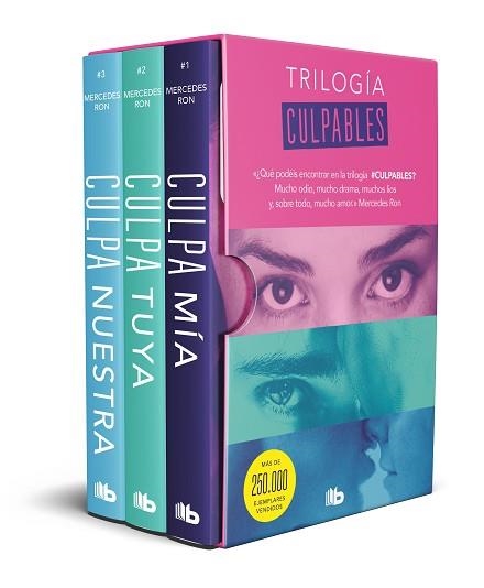 CULPABLES(ESTUCHE CON:CULPA MÍA/CULPA TUYA/CULPA NUESTRA) | 9788413144375 | RON,MERCEDES | Libreria Geli - Librería Online de Girona - Comprar libros en catalán y castellano