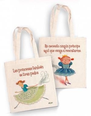 BOLSA TELA LAS PRINCESAS TAMBIÉN SE TIRAN PEDOS | 1118202780008 | Llibreria Geli - Llibreria Online de Girona - Comprar llibres en català i castellà