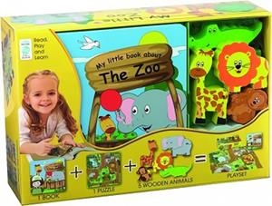 MY LITTLE ZOO(CAJA PUZZLE ZOO) | 9788778845795 | Llibreria Geli - Llibreria Online de Girona - Comprar llibres en català i castellà