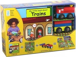 MY LITTLE TRAIN STATION(CAJA PUZZLE) | 9788778845818 | Llibreria Geli - Llibreria Online de Girona - Comprar llibres en català i castellà