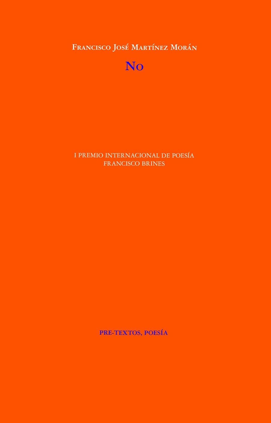 NO | 9788418935145 | MARTÍNEZ MORÁN,FRANCISCO JOSÉ | Libreria Geli - Librería Online de Girona - Comprar libros en catalán y castellano