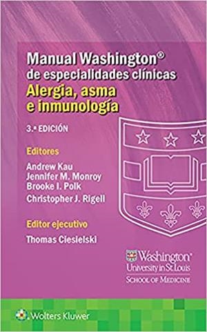 MANUAL WASHINGTON DE ESPECIALIDADES CLINICAS(3ª EDICIÓN 2021) | 9788418563904 | CIESIELSKI,THOMAS | Llibreria Geli - Llibreria Online de Girona - Comprar llibres en català i castellà