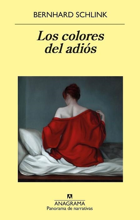 LOS COLORES DEL ADIÓS | 9788433981080 | SCHLINK,BERNHARD | Libreria Geli - Librería Online de Girona - Comprar libros en catalán y castellano