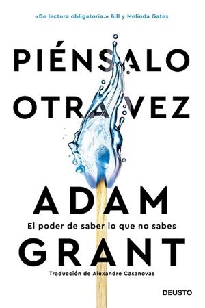 PIÉNSALO OTRA VEZ | 9788423432905 | GRANT,ADAM | Libreria Geli - Librería Online de Girona - Comprar libros en catalán y castellano