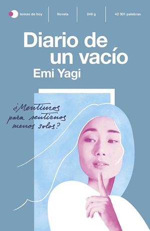 DIARIO DE UN VACÍO | 9788499989044 | YAGI,EMI | Libreria Geli - Librería Online de Girona - Comprar libros en catalán y castellano