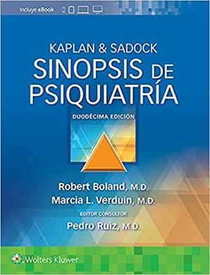 KAPLAN&SADOCK.SINOPSIS DE PSIQUIATRIA(12ª EDICIÓN 2022) | 9788418563768 | BOLAND,ROBERT/VERDUIN,MARCIA L. | Llibreria Geli - Llibreria Online de Girona - Comprar llibres en català i castellà