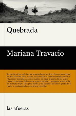 QUEBRADA | 9788412408188 | TRAVACIO,MARIANA | Libreria Geli - Librería Online de Girona - Comprar libros en catalán y castellano