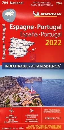 MAPA NACIONAL DE ESPAÑA & PORTUGAL(EDICIÓN 2022) | 9782067255012 | Libreria Geli - Librería Online de Girona - Comprar libros en catalán y castellano
