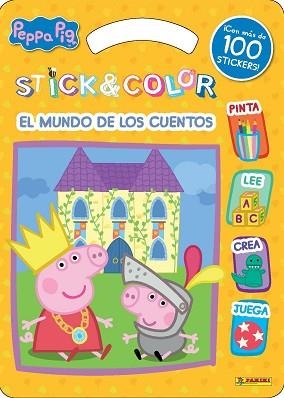 STICK & COLOR EL MUNDO DE LOS CUENTOS - PEPPA PIG | 9788427872301 | Libreria Geli - Librería Online de Girona - Comprar libros en catalán y castellano