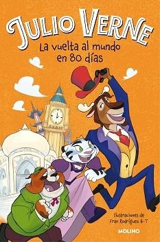LA VUELTA AL MUNDO EN 80 DÍAS | 9788427299887 | VERNE,JULIO/GREEN,SHIA | Llibreria Geli - Llibreria Online de Girona - Comprar llibres en català i castellà