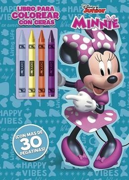 MINNIE.LIBRO PARA COLOREAR CON CERAS | 9788499519579 | DISNEY | Llibreria Geli - Llibreria Online de Girona - Comprar llibres en català i castellà