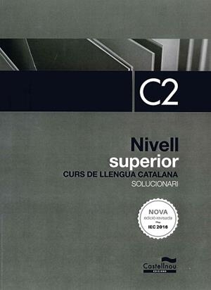 CURS DE LLENGUA CATALANA(SOLUCIONARI NIVELL C2.NOVA EDICIÓ 2022) | 9788418695810 | ALCOVER,ROSA/FERNÁNDEZ,MONTSE | Llibreria Geli - Llibreria Online de Girona - Comprar llibres en català i castellà