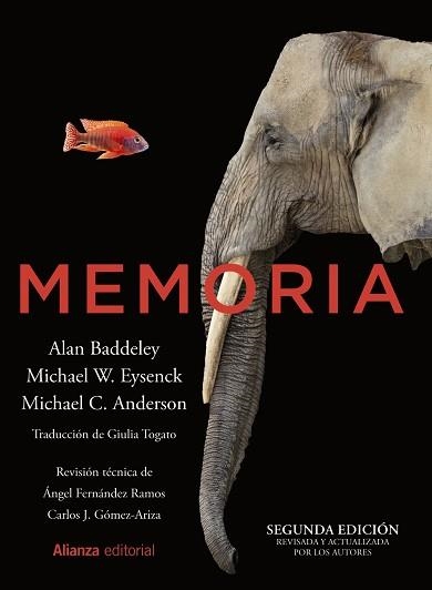 MEMORIA | 9788491817833 | BADDELEY,ALAN/EYSENCK,MICHAEL W./ANDERSON,MICHAEL C. | Libreria Geli - Librería Online de Girona - Comprar libros en catalán y castellano
