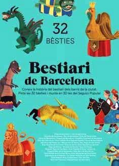 BESTIARI DE BARCELONA.32 BÈSTIES | 9788491563747 | ALONSO CRUZET,NICOLÀS | Libreria Geli - Librería Online de Girona - Comprar libros en catalán y castellano