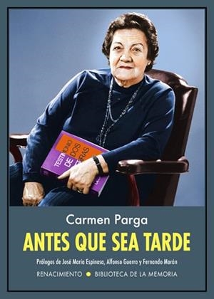 ANTES QUE SEA TARDE | 9788417950590 | PARGA,CARMEN | Libreria Geli - Librería Online de Girona - Comprar libros en catalán y castellano