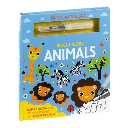 PINTA AMB AIGUA. BUSCA I TROBA ANIMALS | 9788411013321 | Libreria Geli - Librería Online de Girona - Comprar libros en catalán y castellano